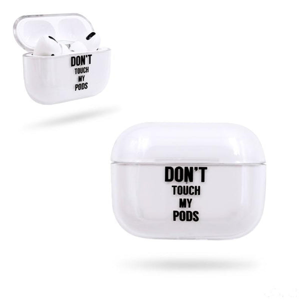DONT TOUCH - Clear Protective Case - Airpods Pro 1st/2nd Gen