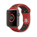 Red / Black - Apple Watch Sports Band Strap - 38/40/41mm