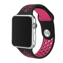 Black / Hot Pink - Apple Watch Sports Band Strap - 38/40/41mm