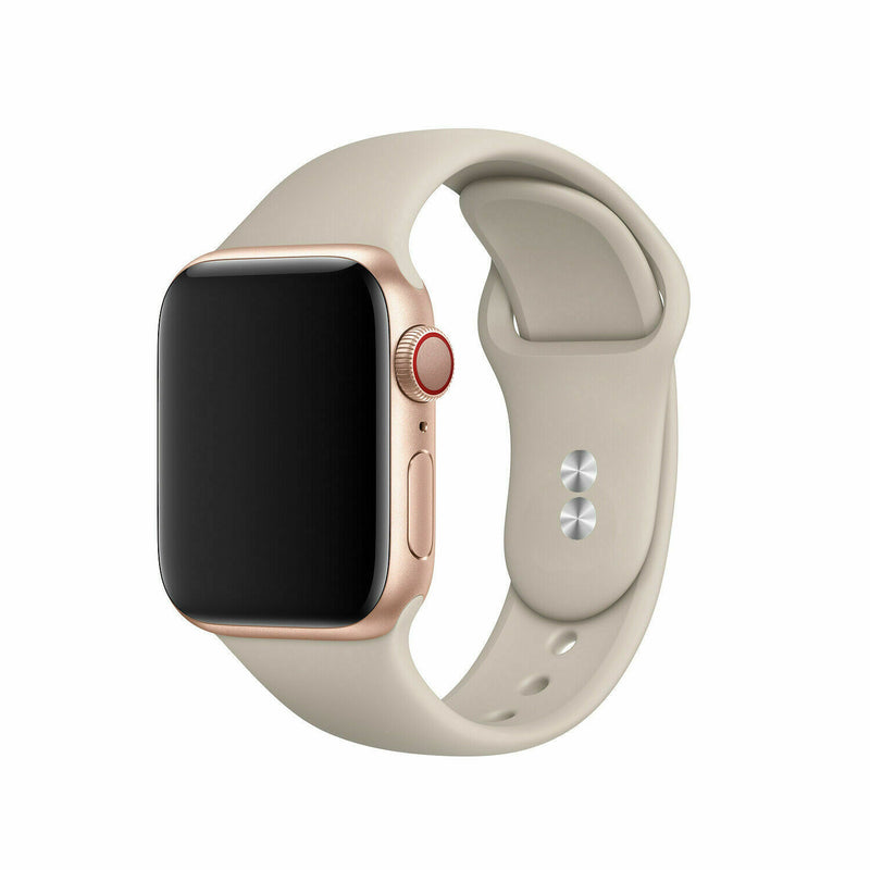 Stone - Large - Apple Watch Silicone Band Strap - 42/44/45/49mm