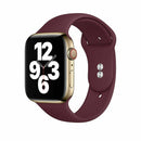 Red Wine - Large - Apple Watch Silicone Band Strap - 42/44/45/49mm