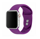 Purple - Small - Apple Watch Silicone Band Strap - 42/44/45/49mm