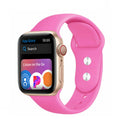 Hot Pink - Large - Apple Watch Silicone Band Strap - 38/40/41mm