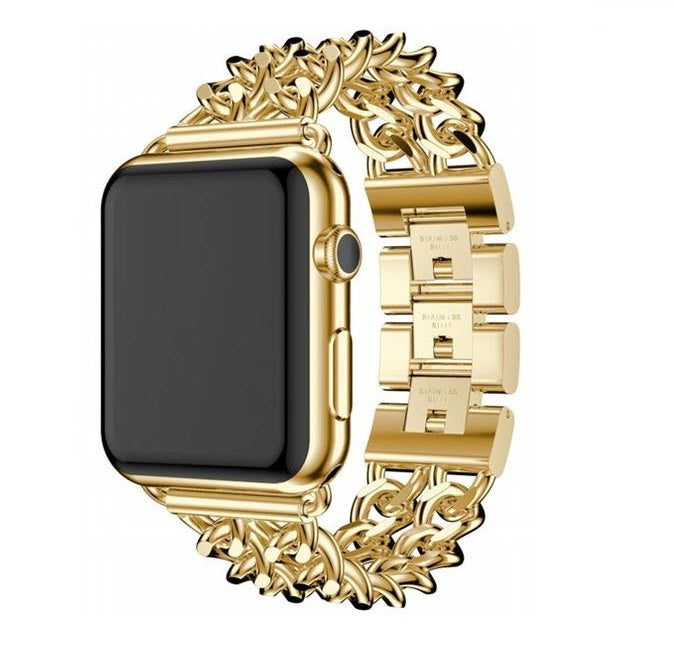 Gold - Apple Watch Jewellery Metal Strap - 38/40/41mm