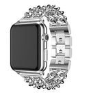 Silver - Apple Watch Jewellery Metal Strap - 38/40/41mm