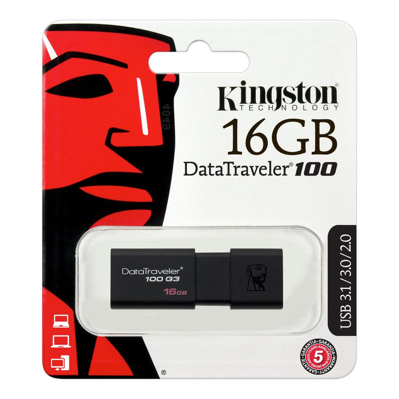 Kingston - 16GB - USB Flash Drive