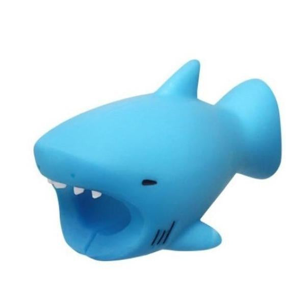 Animals / USB Cable Protector - Blue Shark