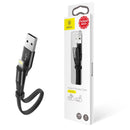 Baseus Nimble - USB-A - Lightning - Portable Cable - Black - 23cm