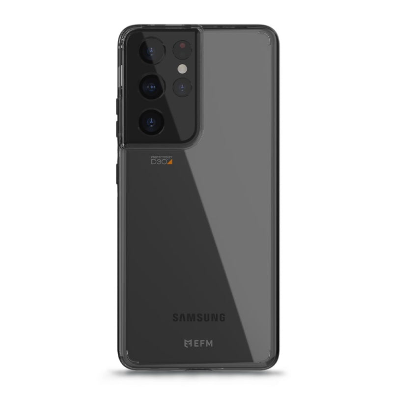 EFM - Alta Case Armour with D3O Signal Plus - Slate Clear - Samsung S21 Ultra