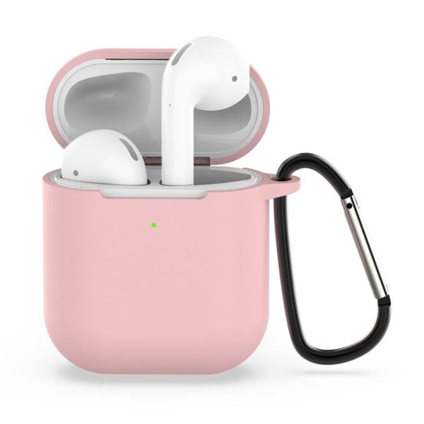 PINK - Silicone Protective Case - Airpods Gen 1 / 2