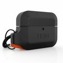 Urban Armor Gear AirPod Pro Silicone Case Black-Orange