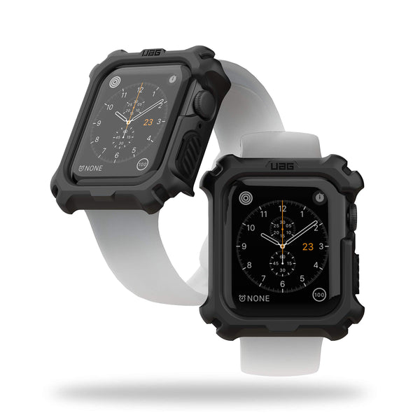 UAG - Rugged Case - Apple Watch - 42/44/45/49mm - Black/Black