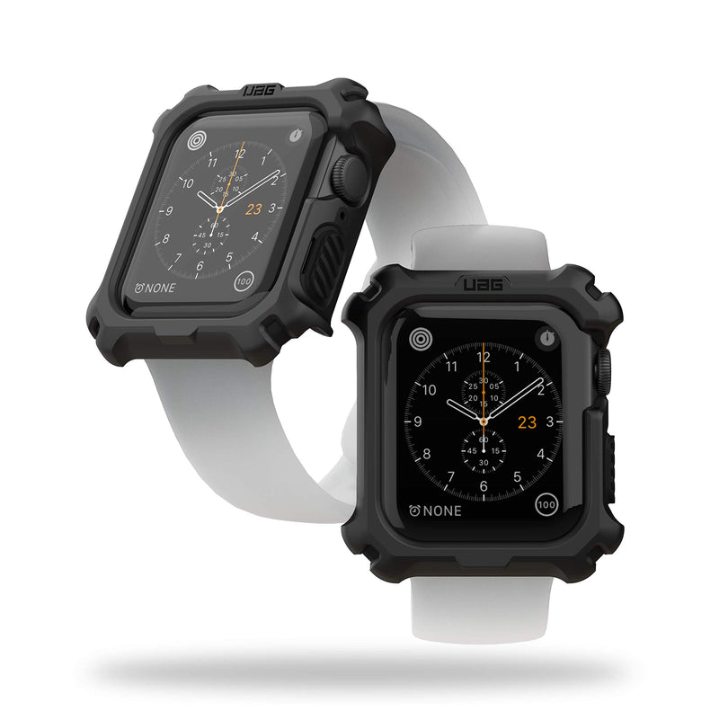 UAG - Rugged Case - Apple Watch - 42/44/45/49mm - Black/Black