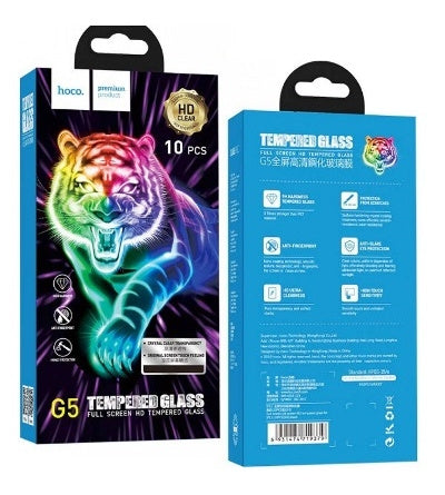 Hoco - 30D / Full Tempered Glass - iPhone 13 / 13 Pro / 14 / 16e