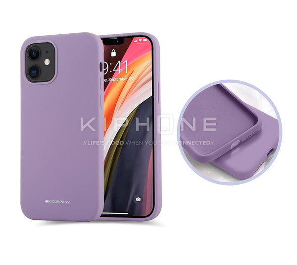 Goospery - Mercury Silicone - Purple - iPhone 7 / 8 / SE (2020 / 2022)