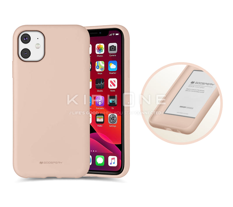 Goospery - Soft Feeling - Pink Sand - iPhone XS MAX