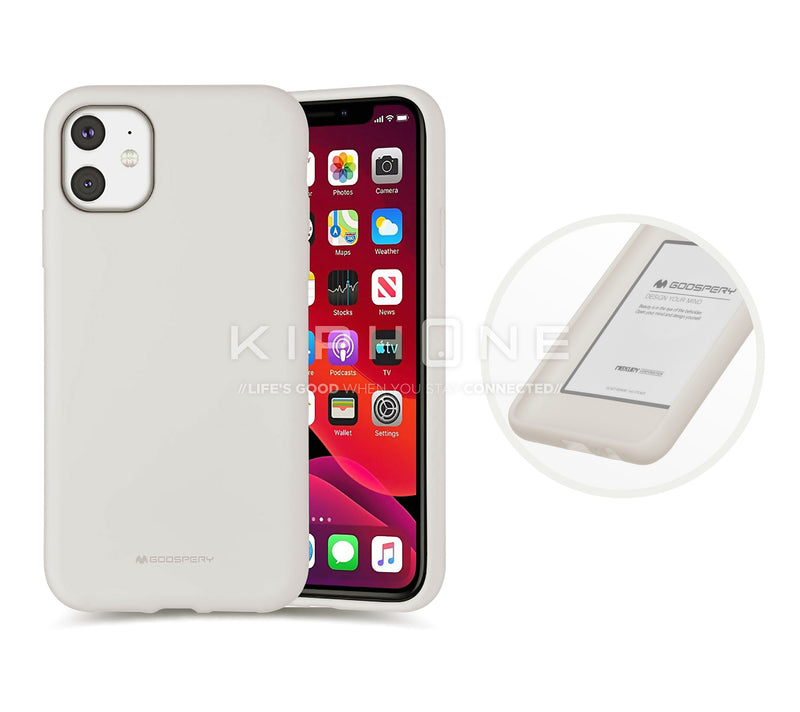 Goospery - Soft Feeling - White - iPhone X / XS