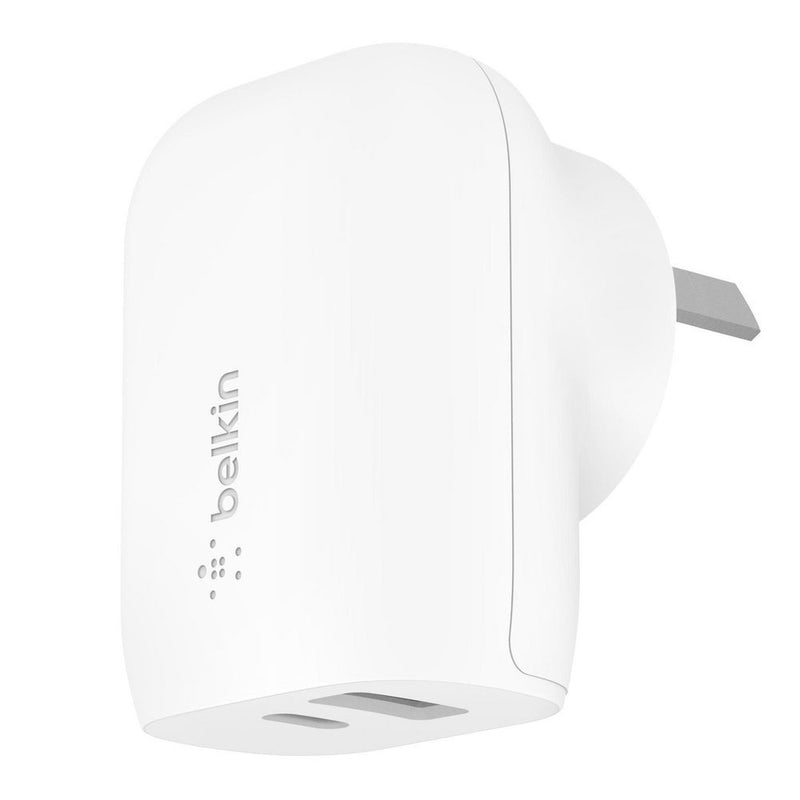 Belkin - USB-A & USB-C - 37W Wall Charger