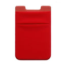 Stick-On Wallet / Fabric - Red