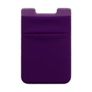 Stick-On Wallet / Fabric - Purple