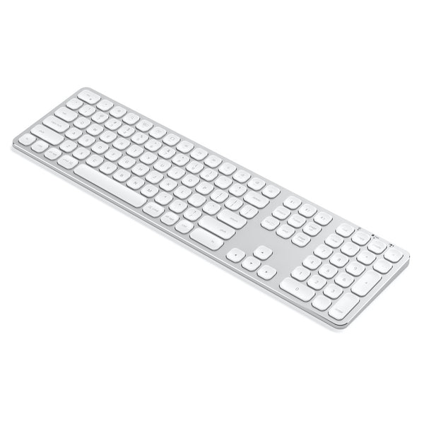 Satechi - Aluminium Bluetooth Keyboard (Silver/White)
