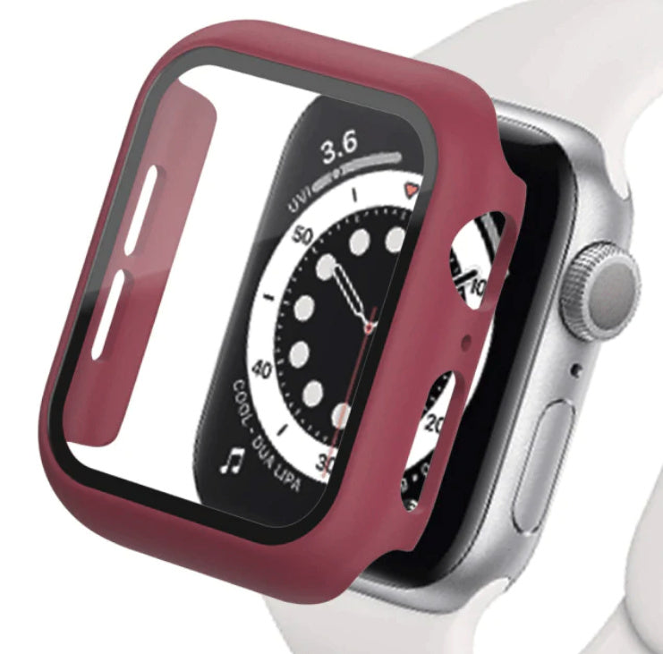 Dragon Fruit - Apple Watch / TPU Case + Tempered Glass - Series 2/3/4/5/6/SE - 42/44mm