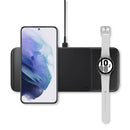 Samsung - Trio Charger - Charges Phone Watch + Buds - Black