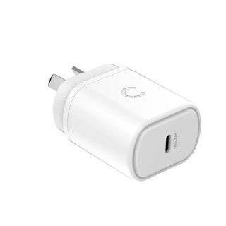 Cygnett PowerPlus - 20W USB-C Wall Charger - White