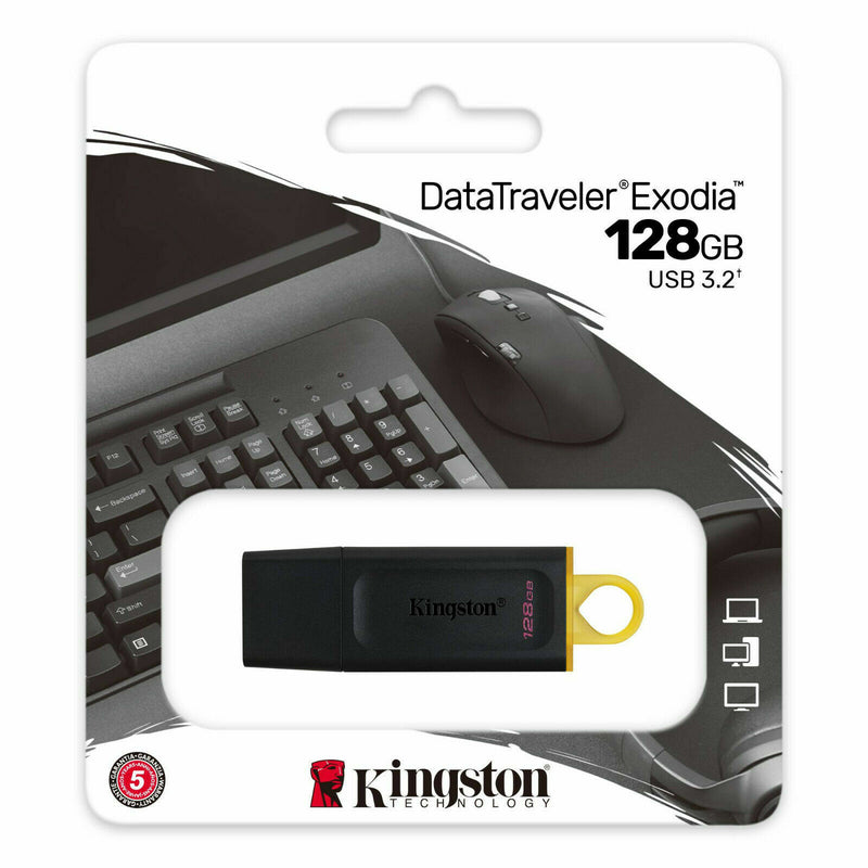 Kingston - Data Traveller Exodia USB Flash Drive - 128GB
