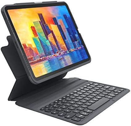 Zagg - Keyboard Pro Keys Apple iPad 12.9 - Black/Gray