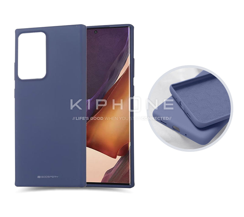 Goospery - Mercury Silicone - Navy - Samsung A24 4G