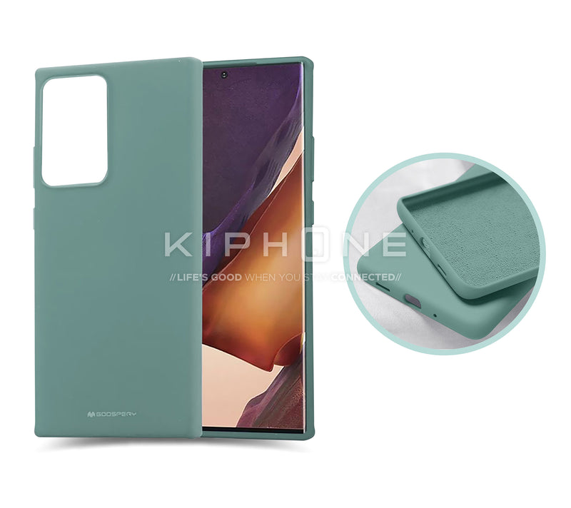 Goospery - Mercury Silicone - Khaki Green - Samsung A24 4G