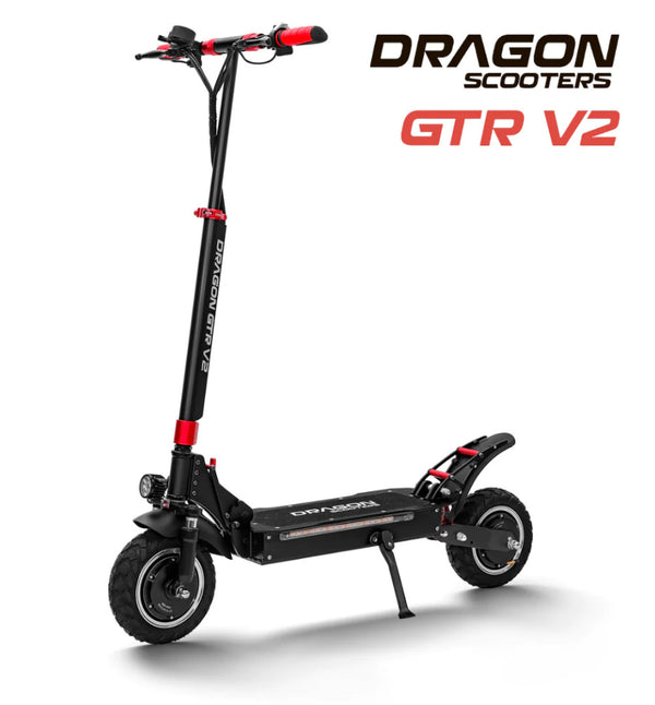 DRAGON - GTR V2 - DUAL MOTOR 1800 WATTS / MAX 2400 WATTS E-SCOOTER