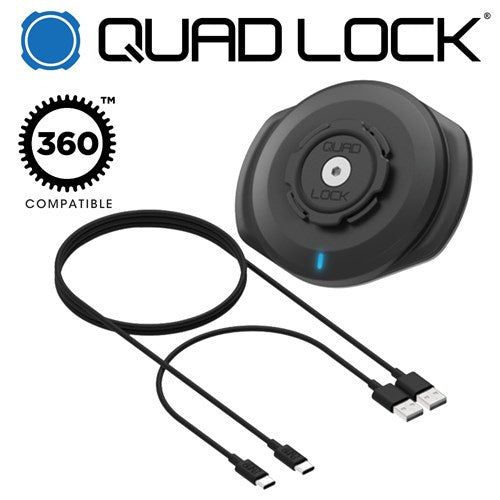 Quadlock - Waterproof Wireless Charging Head - 360 Compatible