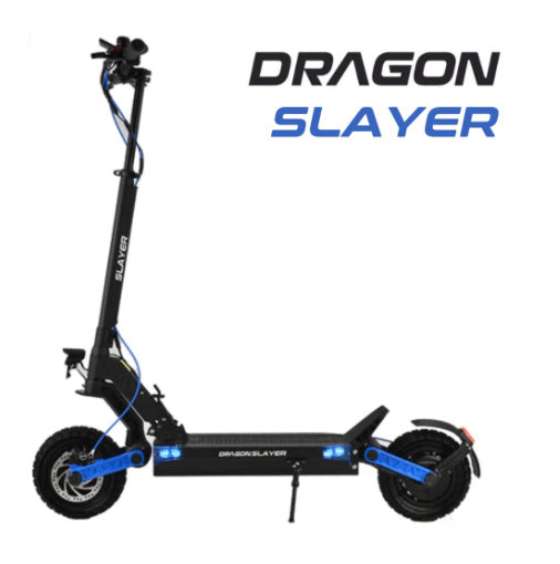 DRAGON - SLAYER - DUAL 800W MOTORS / 2400W PEAK POWER E-SCOOTER