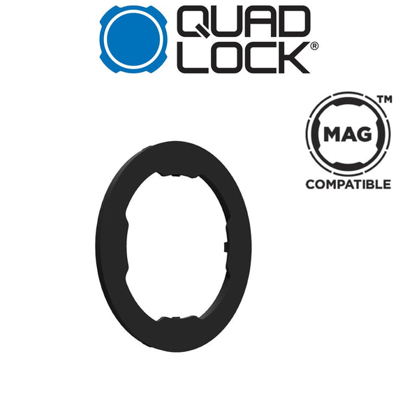 Quadlock MAG Case Coloured Ring - Black