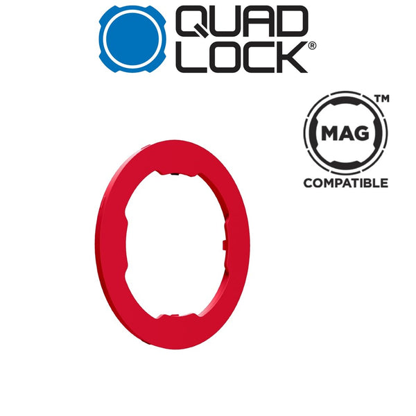 Quadlock MAG Case Coloured Ring - Red