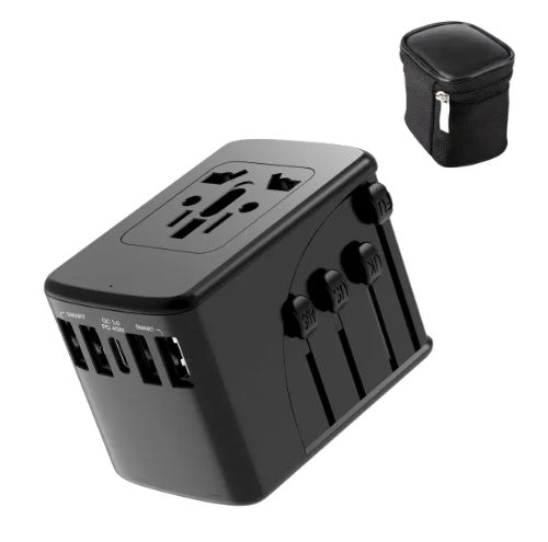 NEWAVE 3 x USB A + USB C 5a Smart Universal Adaptor Charger