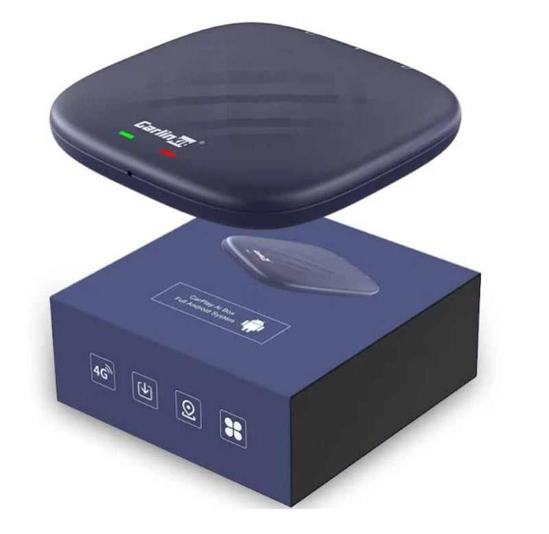 CarlinKit - CarPlay Ai Box Mini Wireless CarPlay Android Auto QCM6125 Android 13.0 CarPlay Streaming Box for IPTV Netflix 8GB RAM / 128GB MEM
