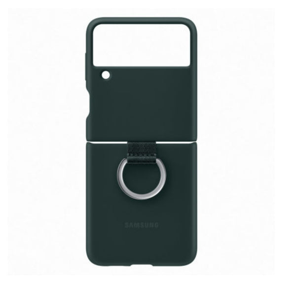 Samsung Flip 3 - Cover w/Ring - Green