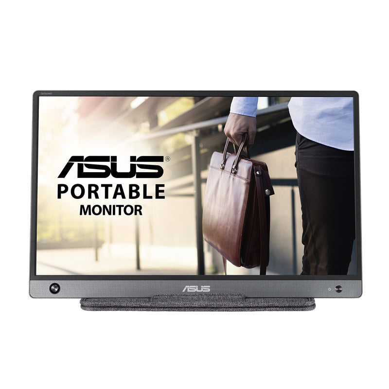 ASUS MB16AH 15.6" ZenScreen Portable USB Monitor, IPS, Full HD, USB Type-C, Micro-HDMI, Flicker Free, Blue Light Filter, Anti-Glare, 730g 9mm