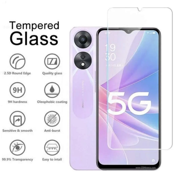 30D / Full Tempered Glass - Oppo A58