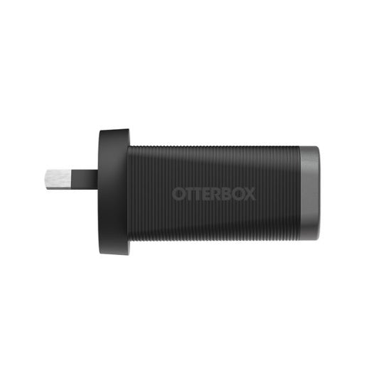 Otterbox - 72W Triple Port Premium Pro Fast Charge Wall Adaptor - USB-C / USB-A - Black