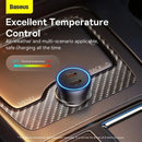 Baseus - Golden Contactor Pro Dual Fast Charger Car Charger USB-C+C 40W -Dark Gray