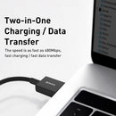 Baseus - Superior Series Fast Charging Data Cable USB-C - Lightning 2.4A 0.25M (Black)