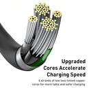 Baseus - Superior Series Fast Charging Data Cable USB-C - Lightning 2.4A 0.25M (Black)