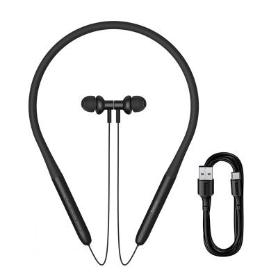 Baseus Bowie P1 Half In-ear Neckband Wireless Earphones-Black