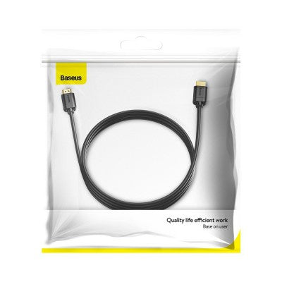 Baseus HDMI 2.0 cable 4K 60 Hz 3D HDR 18 Gbps CAKGQ-E01 8M-Black