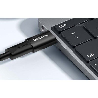 Baseus Ingenuity USB-A to USB-C adapter OTG USB 3.1 - Black