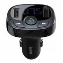 Baseus T Typed S-09A Bluetooth MP3 Car Charger (Standard edition)-Black
